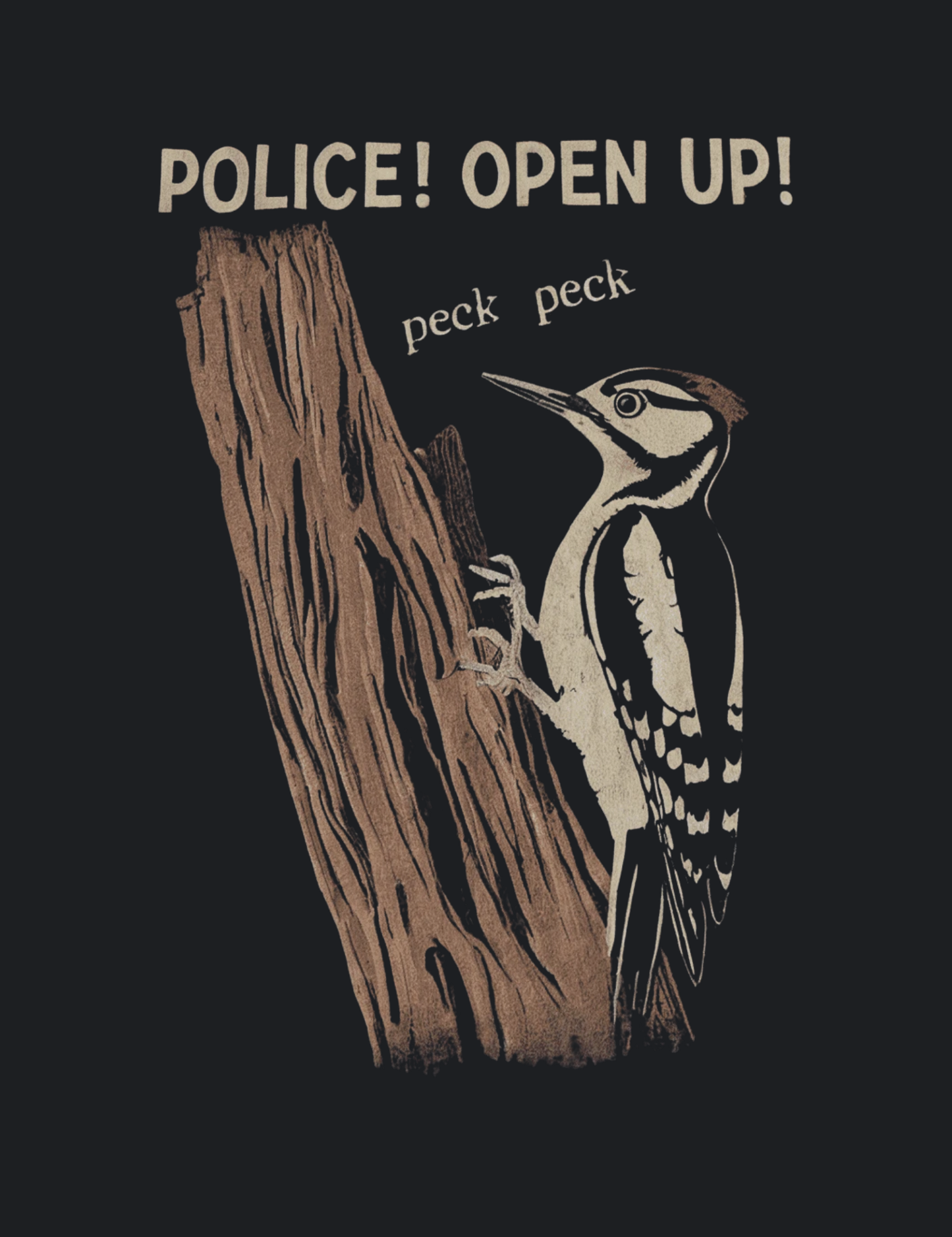 Police! Open Up! Graphic Tee