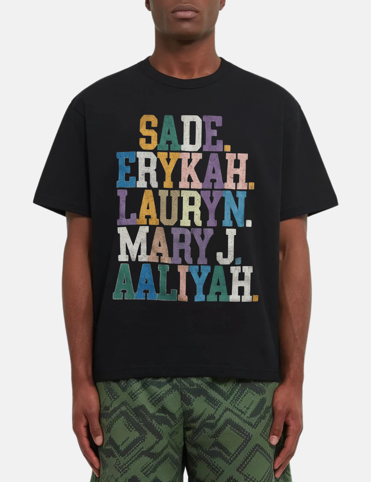 Black Queens World Icons Graphic Tee