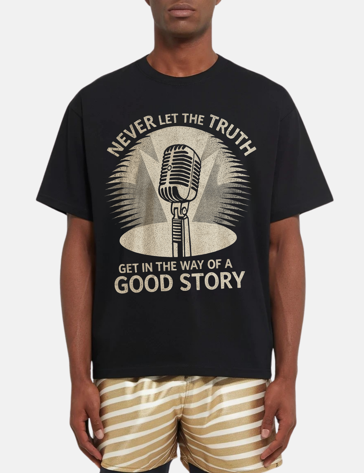 Never Let The Truth Graphic Tee