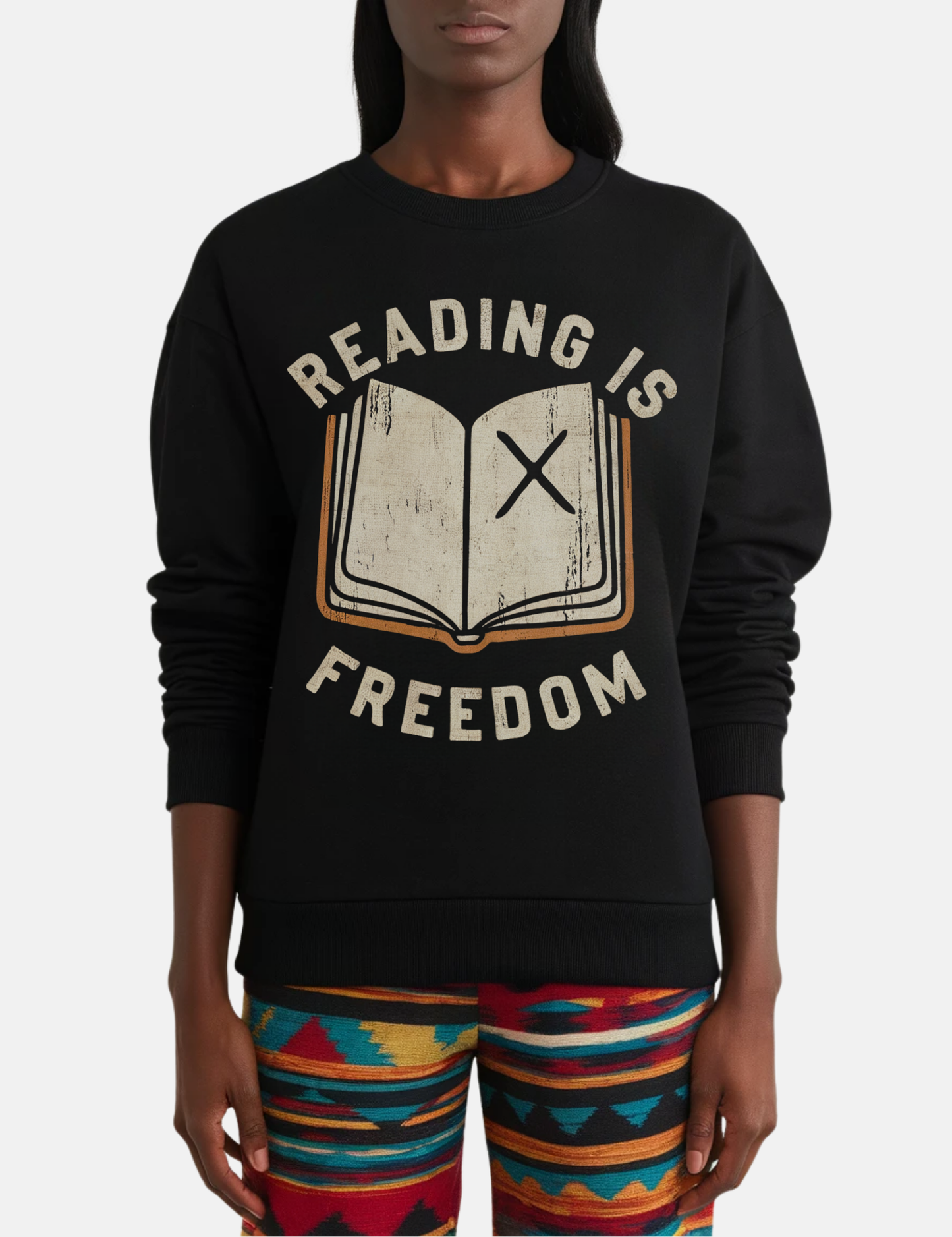 Reading Is Freedom Unisex Sweatshirt