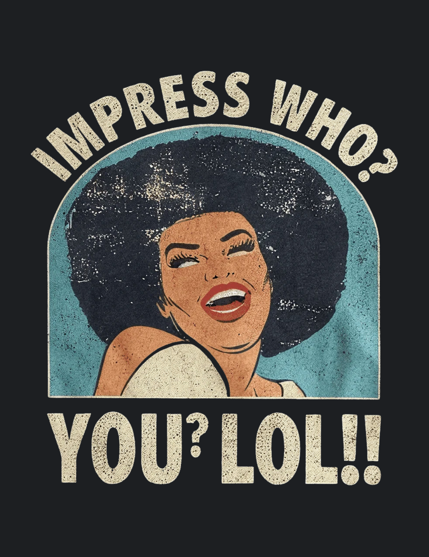 Unbothered Afro Queen Graphic Tee