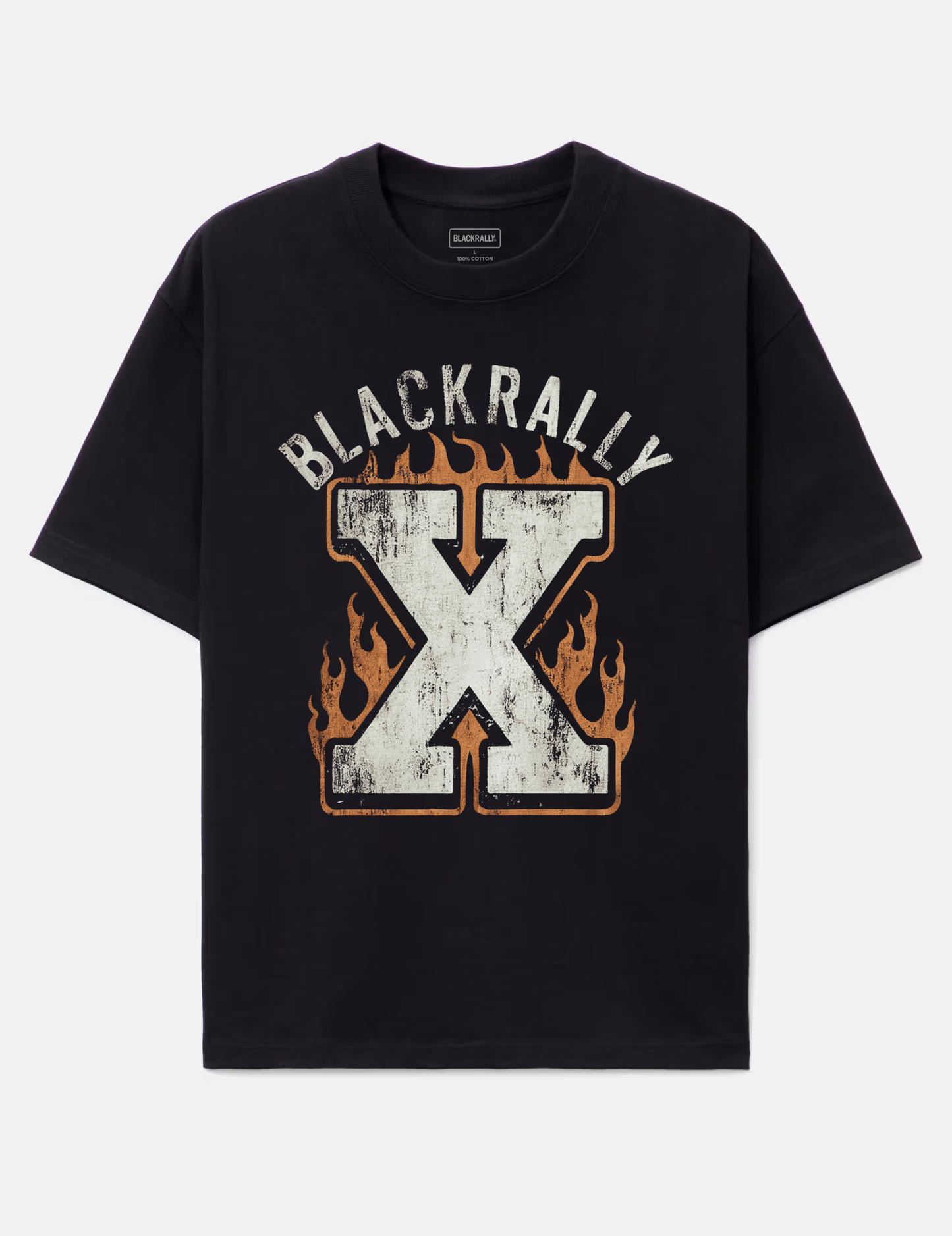 Blackrally X Flame Graphic Tee