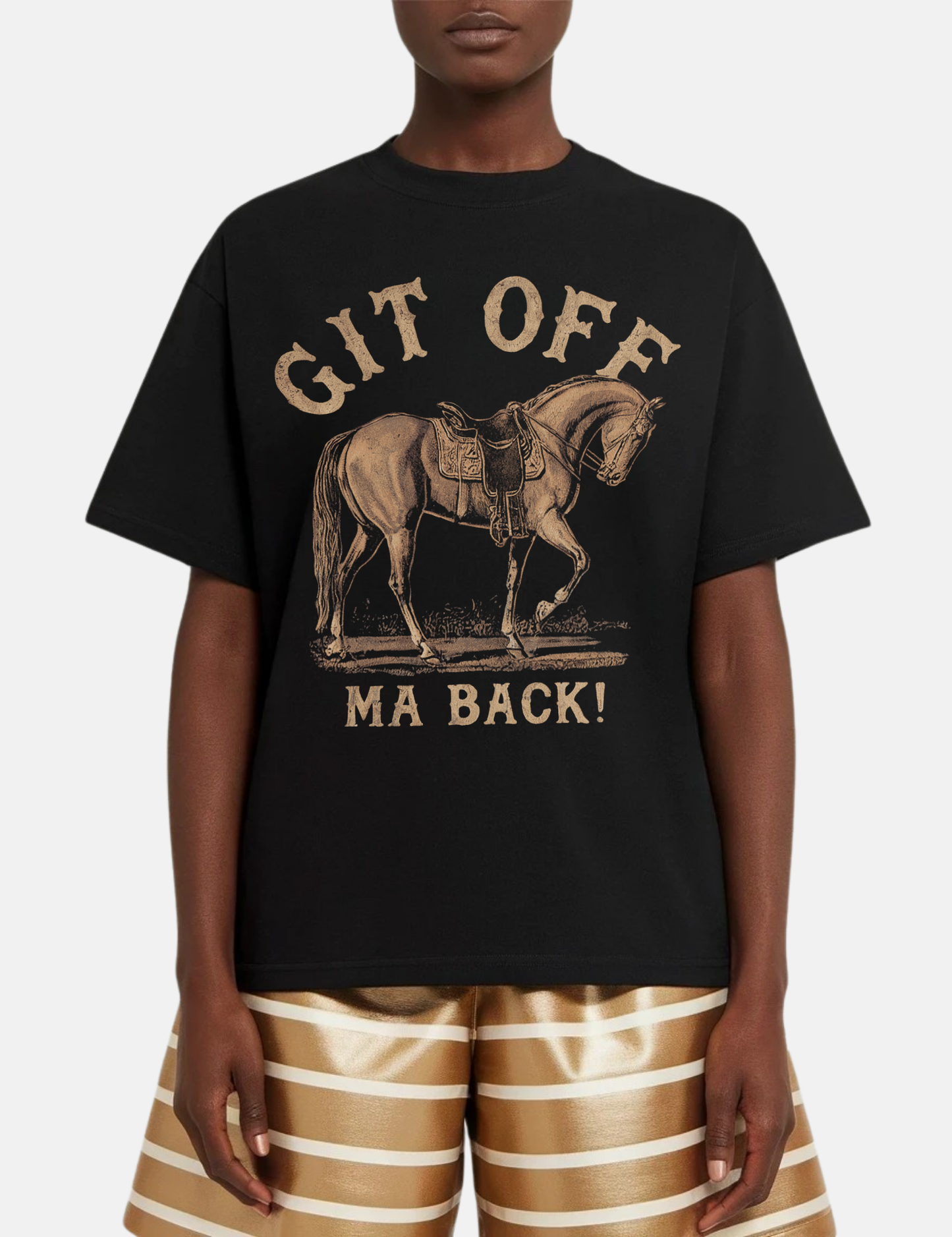 Git Off Ma Back! Graphic Tee