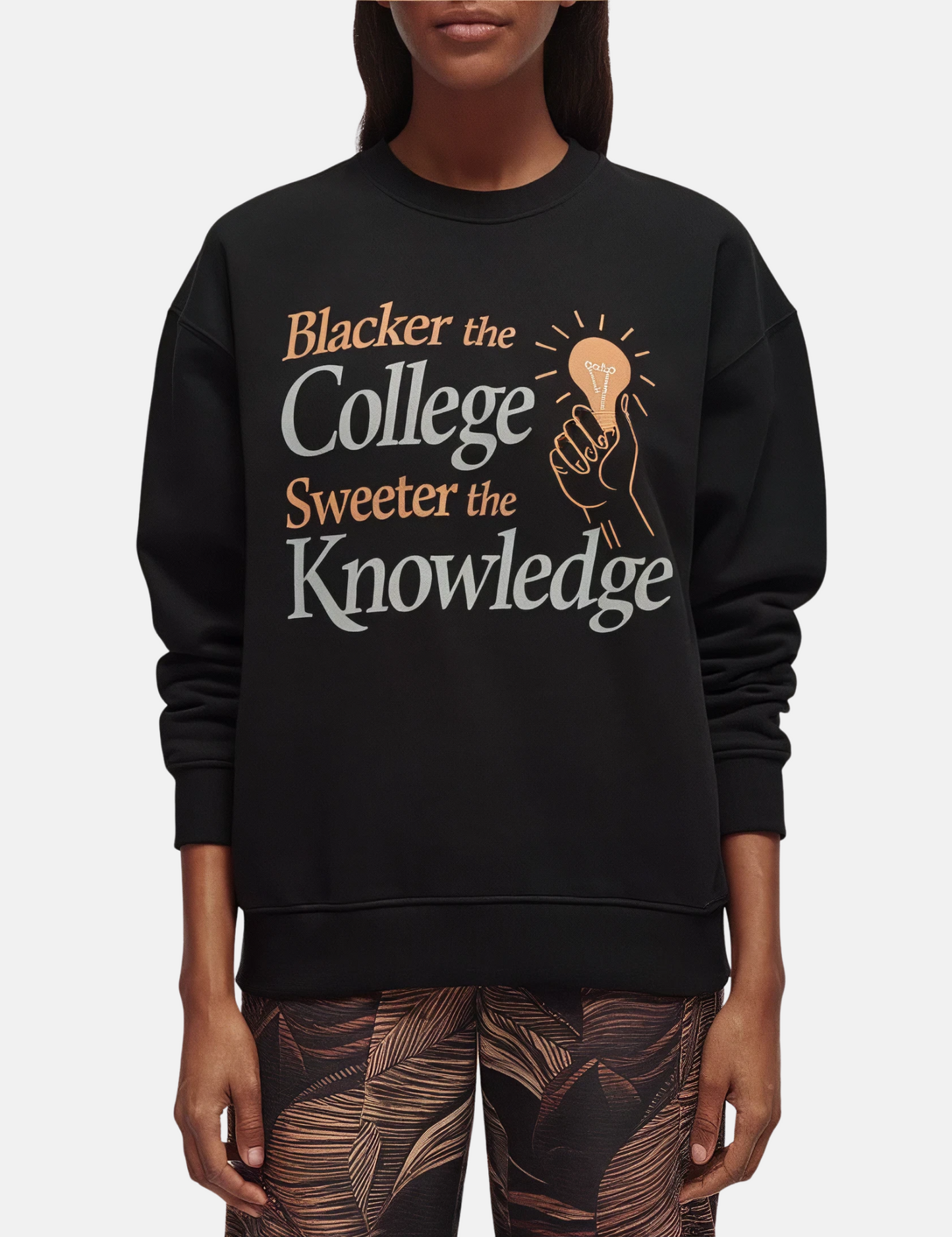 Blacker The College Unisex Sweatshirt