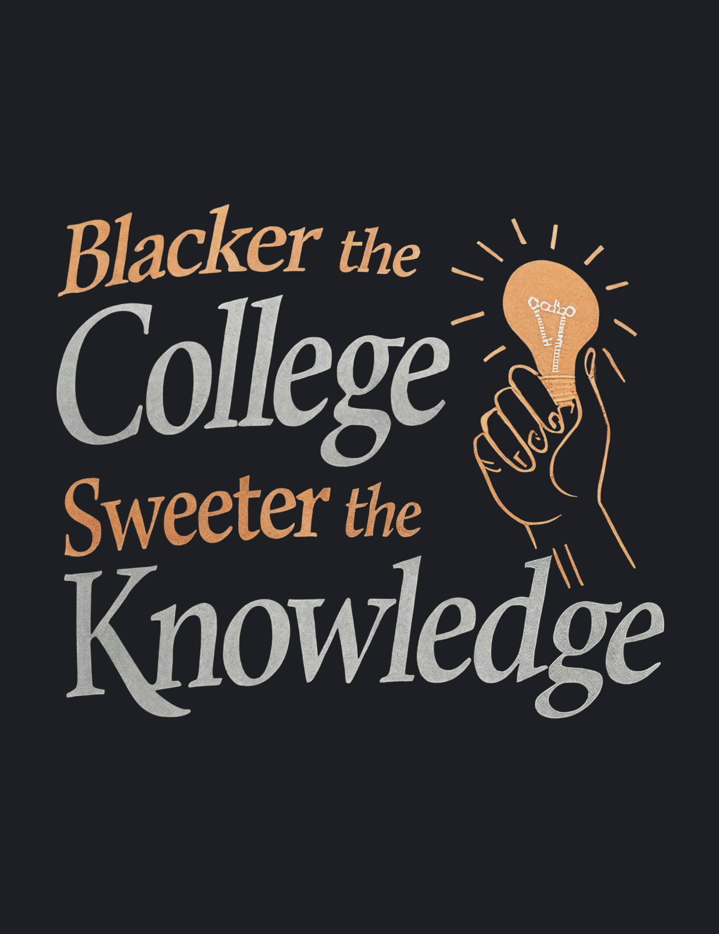 Blacker The College Unisex Sweatshirt