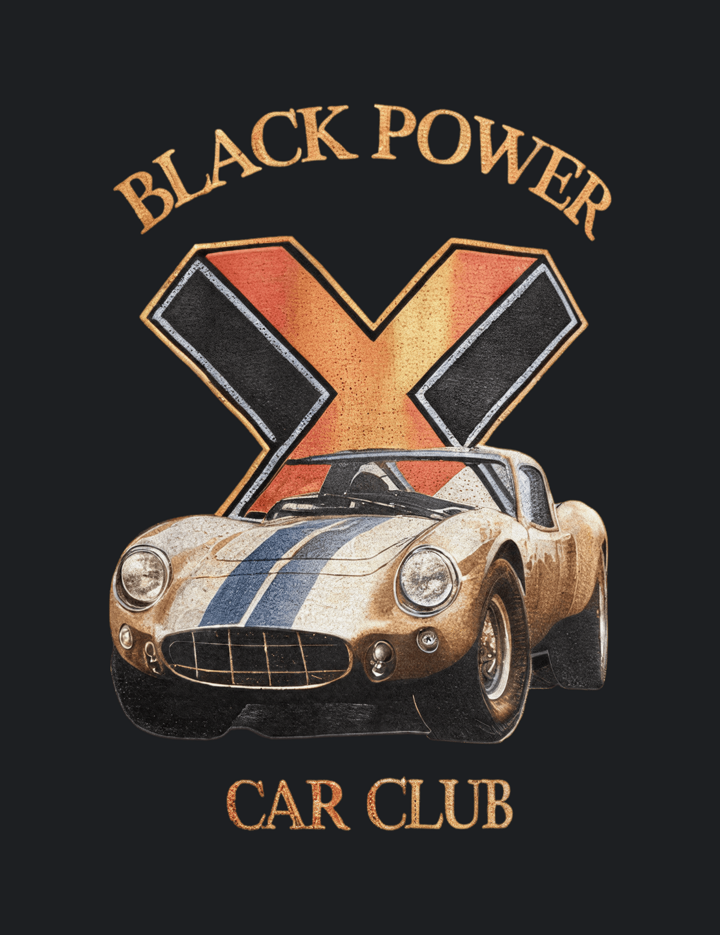 Black Power Car Club Unisex Sweatshirt
