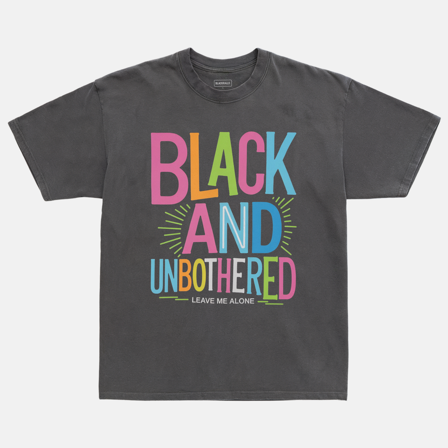Black And Unbothered Tee