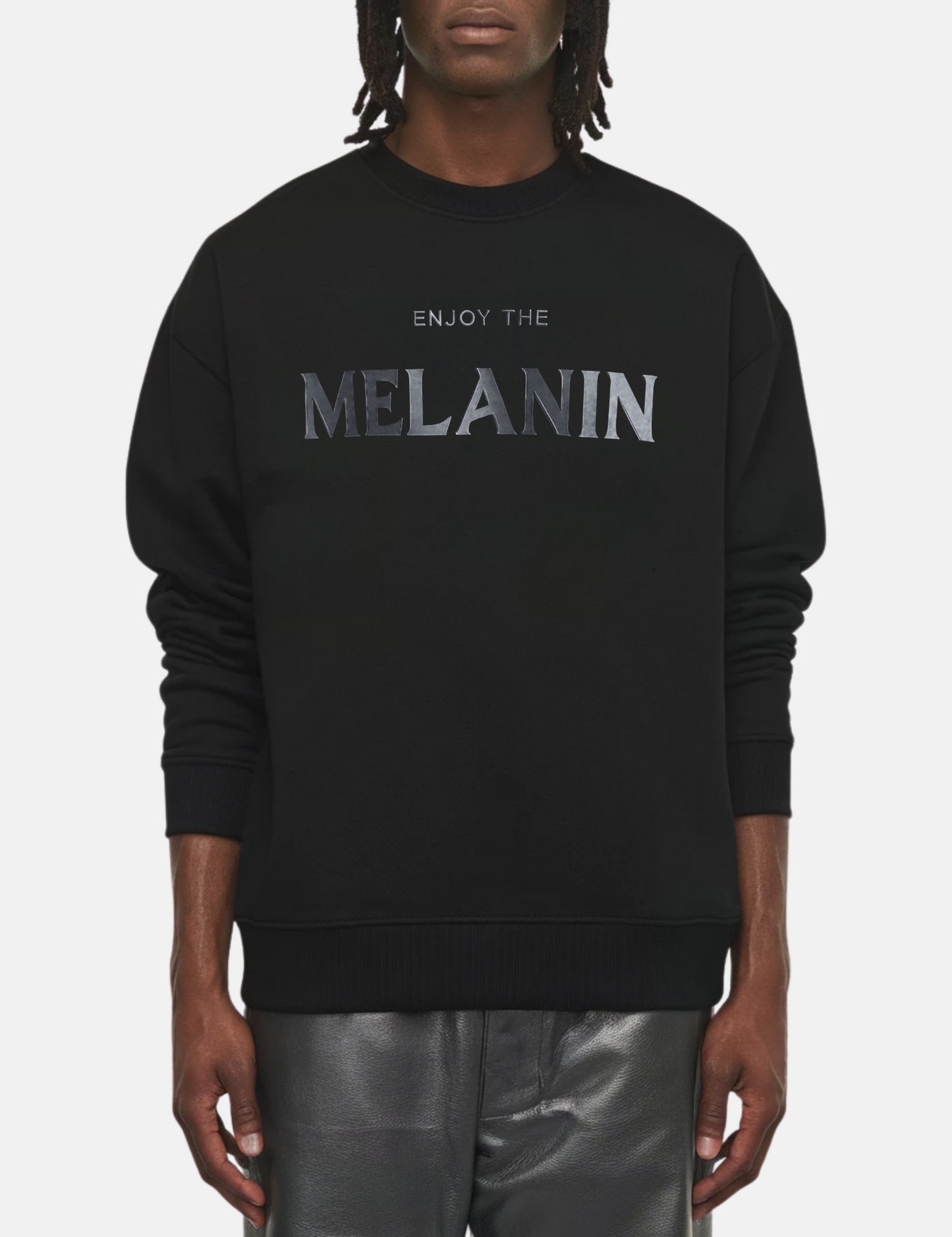 Enjoy The Melanin Unisex Sweatshirt