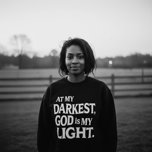 God Is My Light Sweatshirt