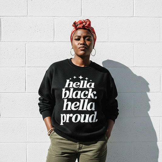 Hella Black Sweatshirt