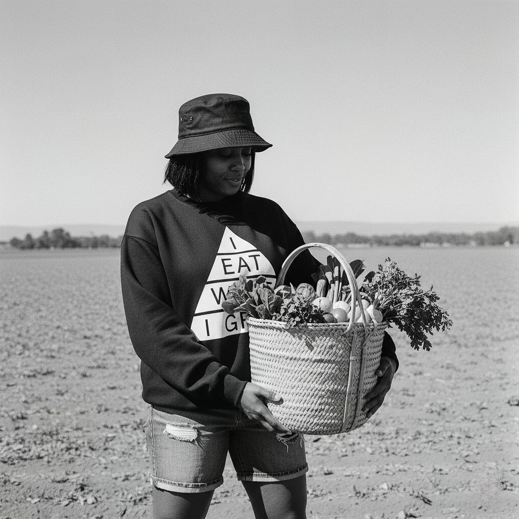 I Eat What I Grow Sweatshirt