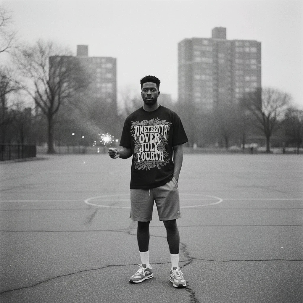 Juneteenth Over July Fourth Tee