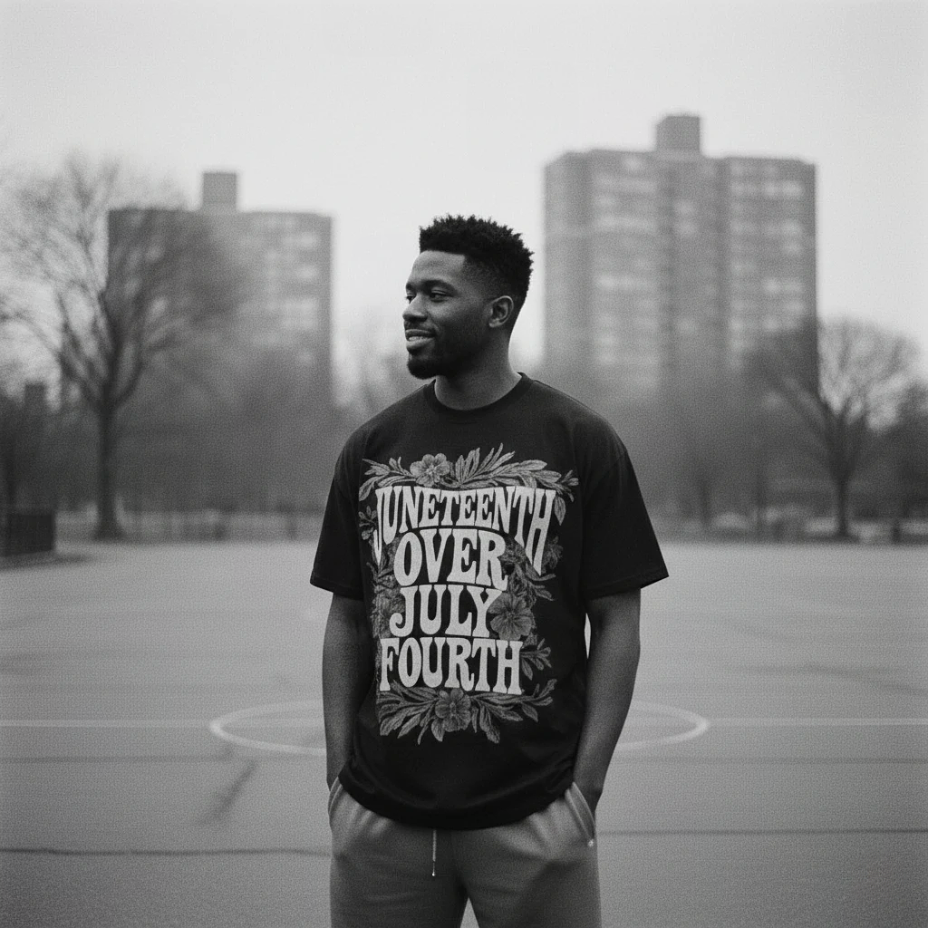 Juneteenth Over July Fourth Tee