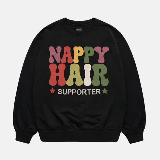 Nappy Hair Supporter Sweatshirt