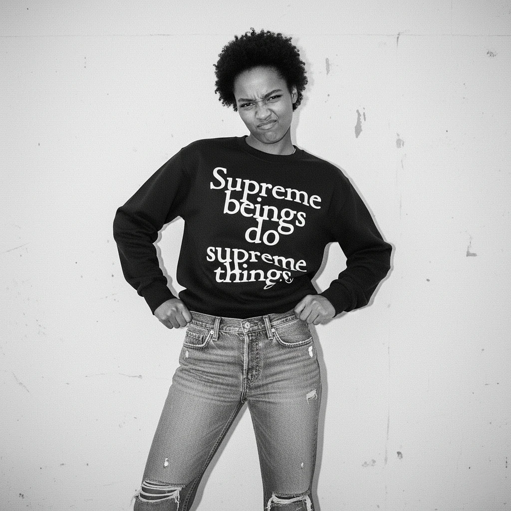 Supreme Beings Do Supreme Things Sweatshirt