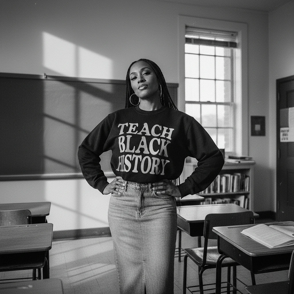 Teach Black History Sweatshirt