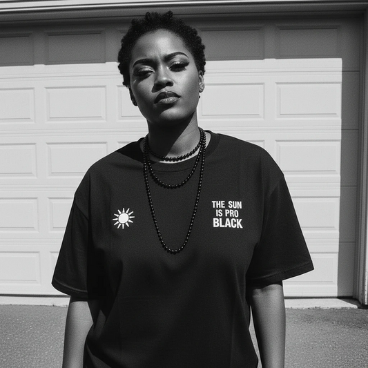 The Sun Is Pro Black Tee
