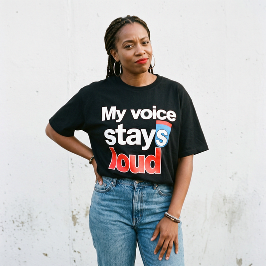 Voice Stays Loud Tee