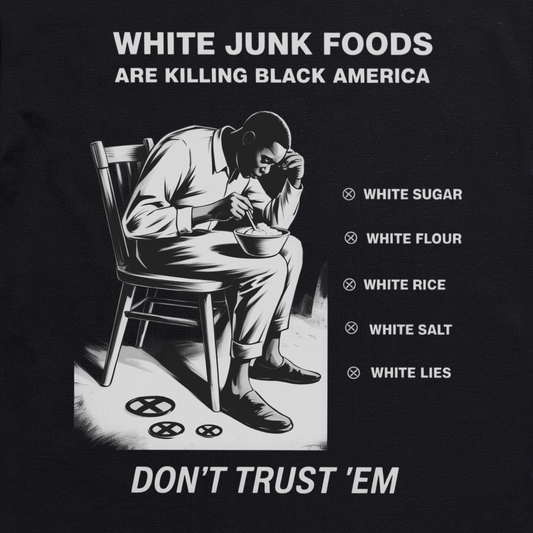 White Junk Foods Tee