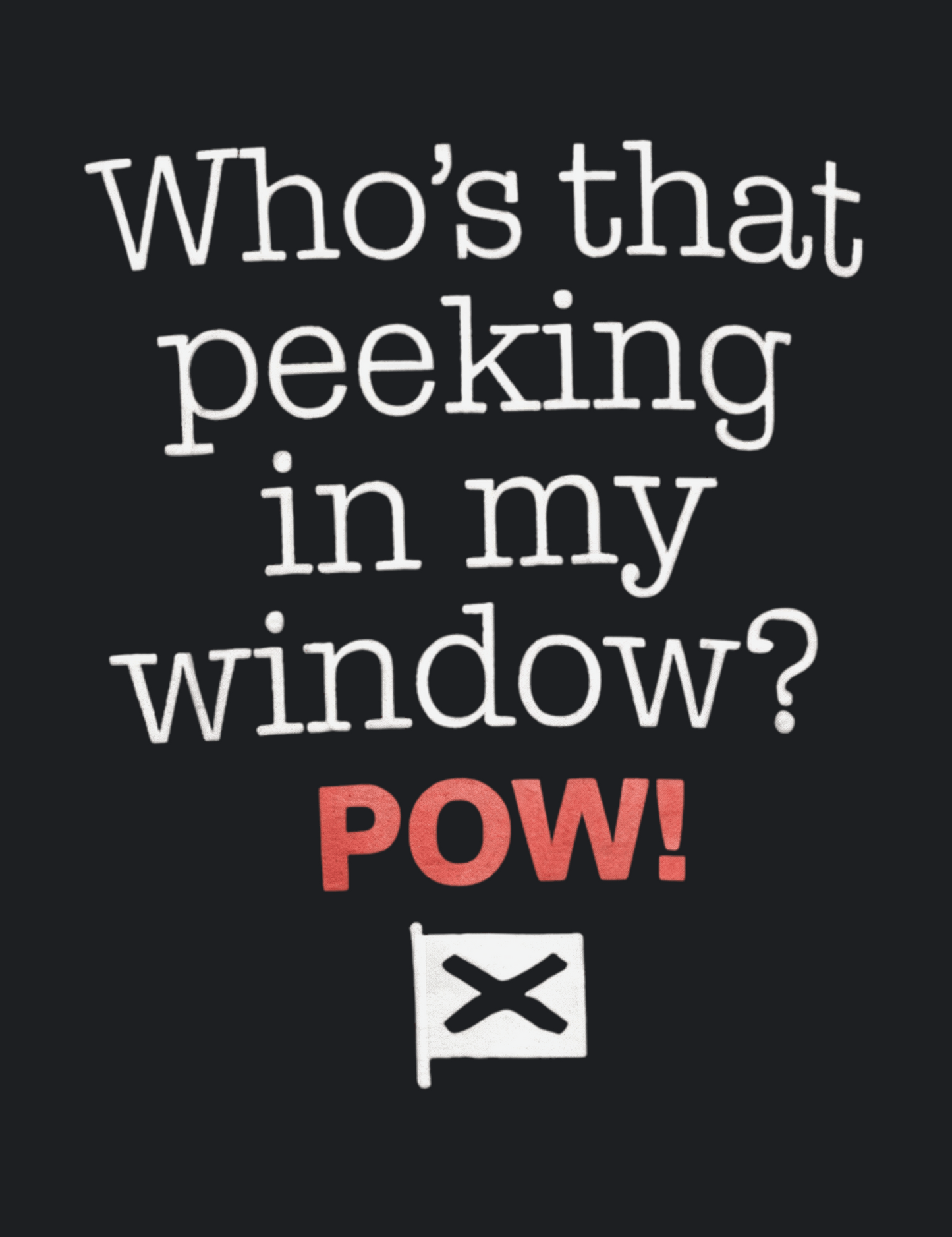 Window Watcher Graphic Tee