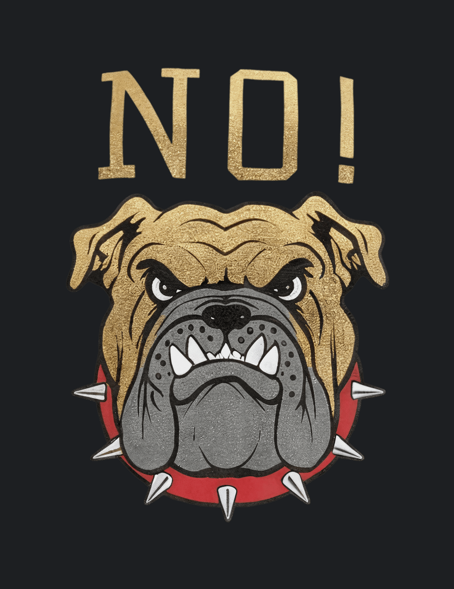 Woof Means No! Unisex Sweatshirt