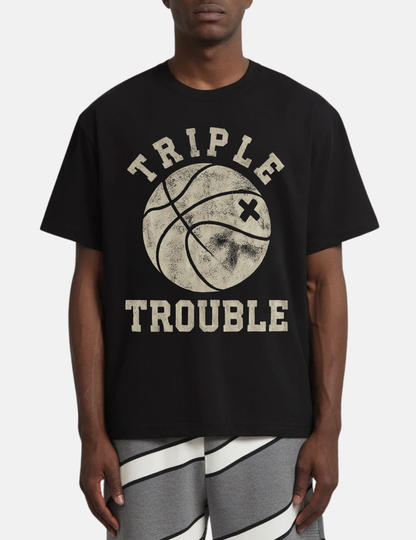 Triple Trouble Graphic Tee