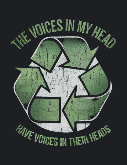 The Voices In My Head Unisex Sweatshirt