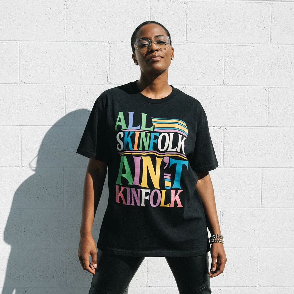 All Skinfolk Ain’t Kinfolk Tee