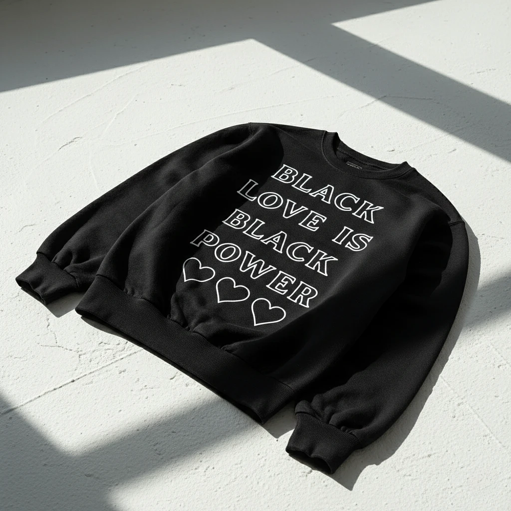 Black Love Is Black Power Sweatshirt