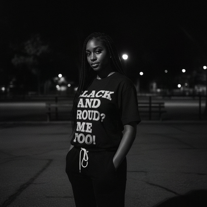 Black And Proud? Me Too! Tee