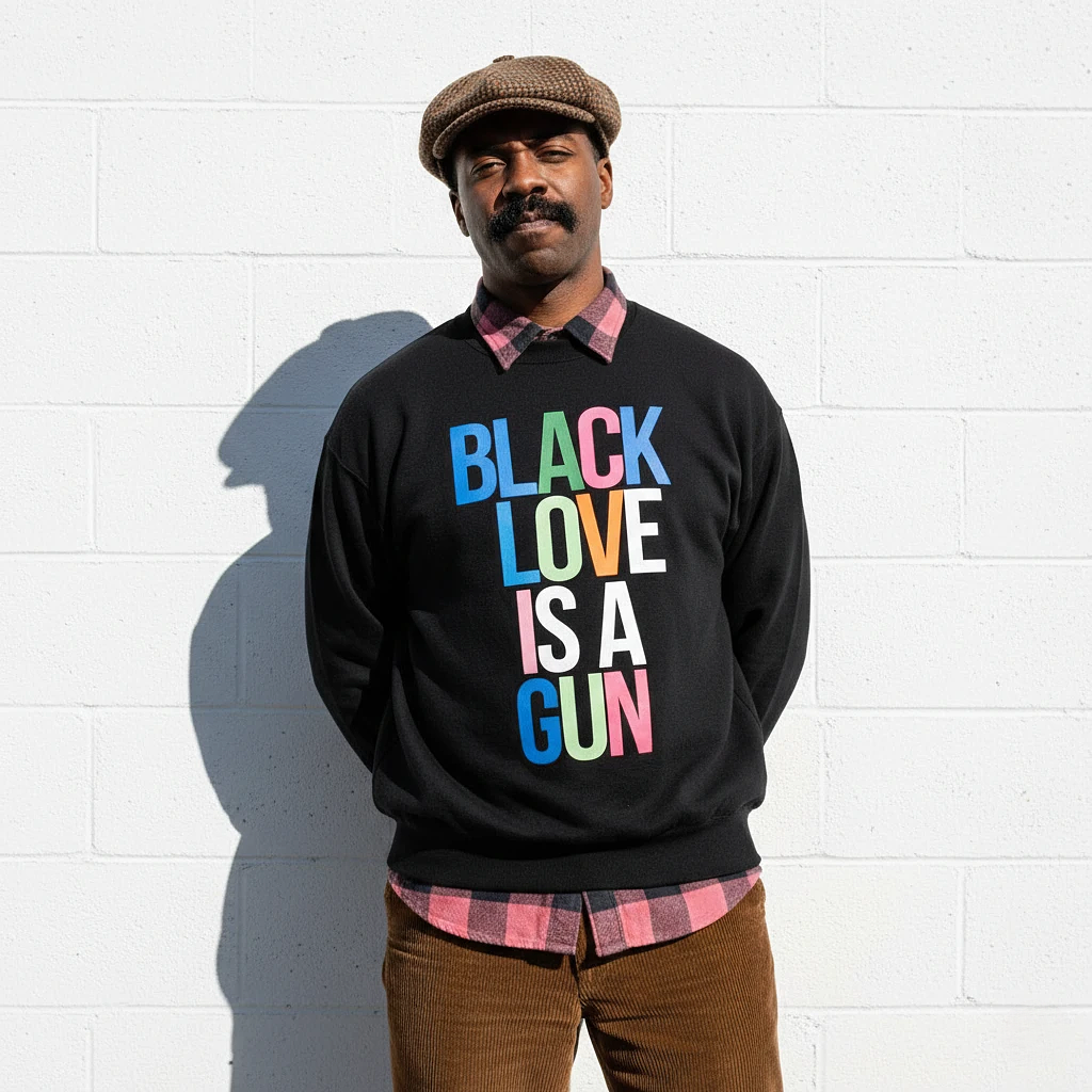 Black Love Is A Gun Sweatshirt