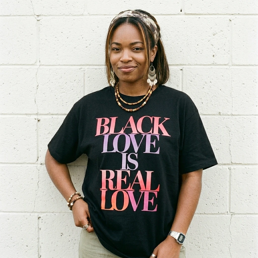 Black Love Is Real Love Tee