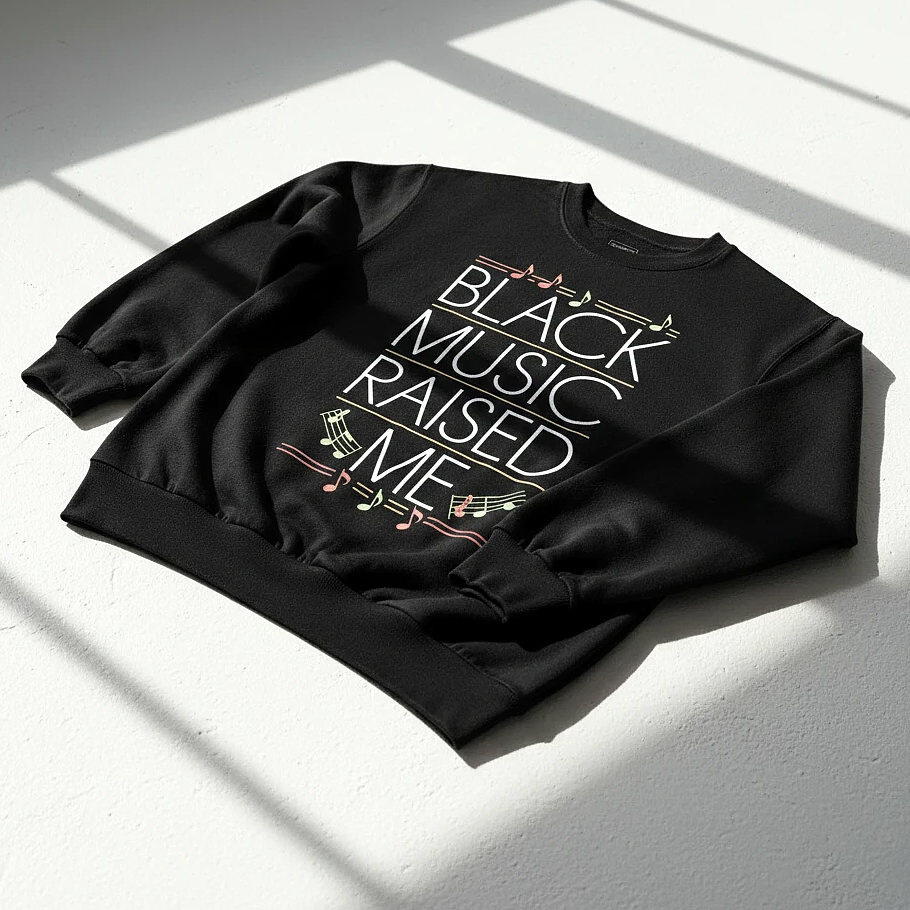 Black Music Raised Me Sweatshirt
