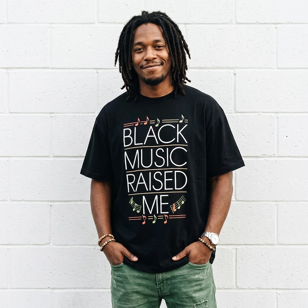 Black Music Raised Me Tee