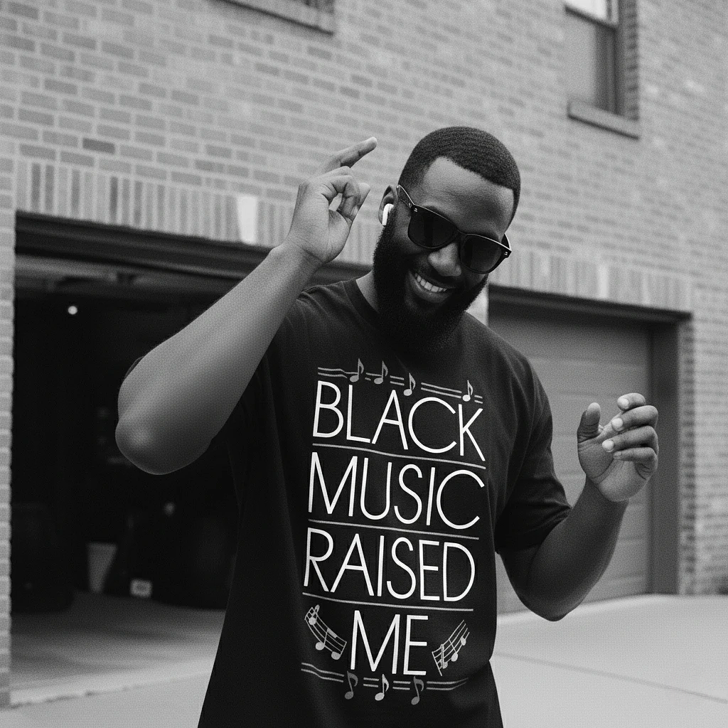 Black Music Raised Me Tee