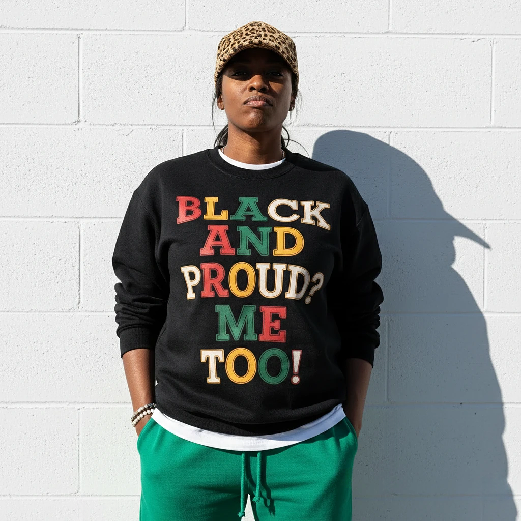 Black And Proud Sweatshirt