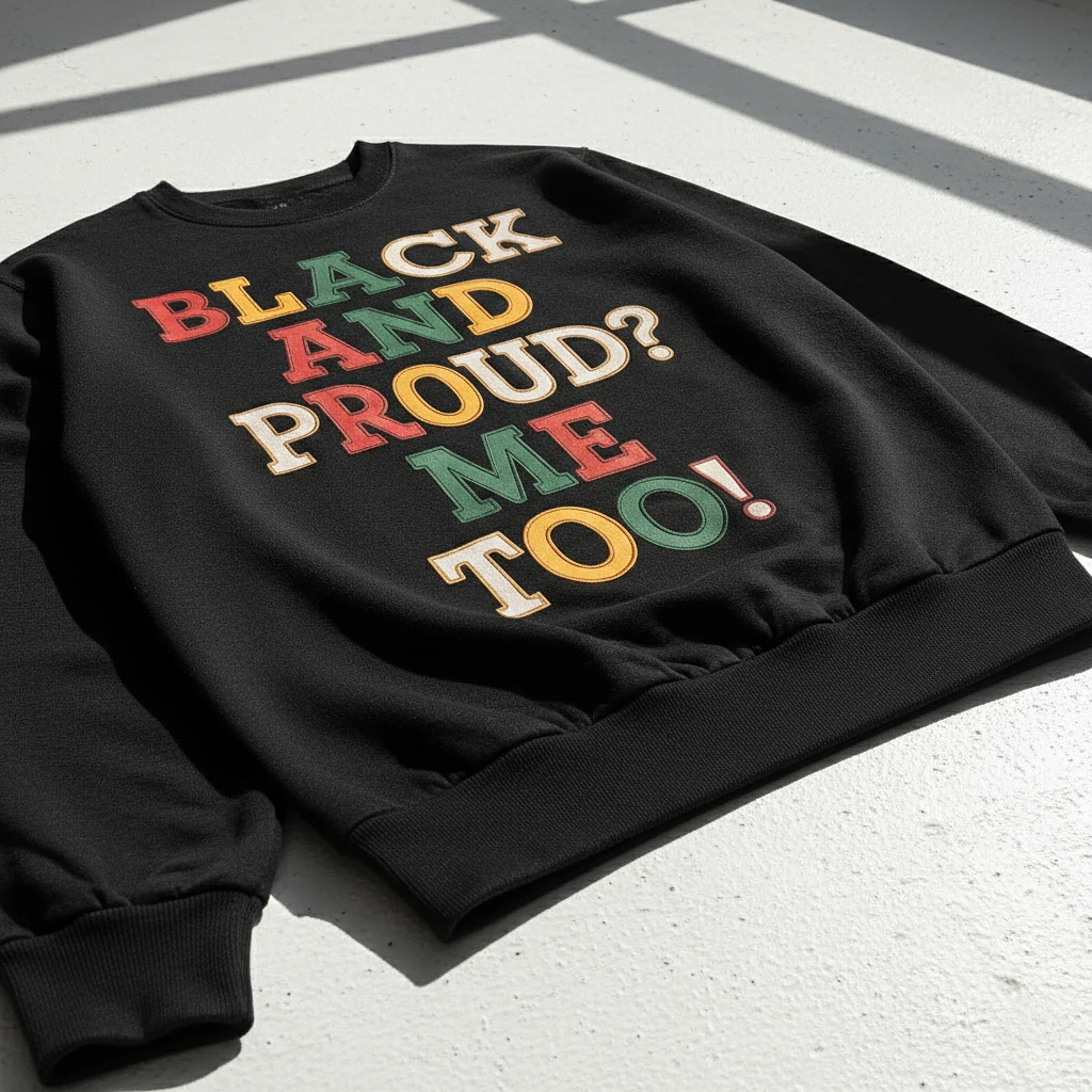 Black And Proud Sweatshirt