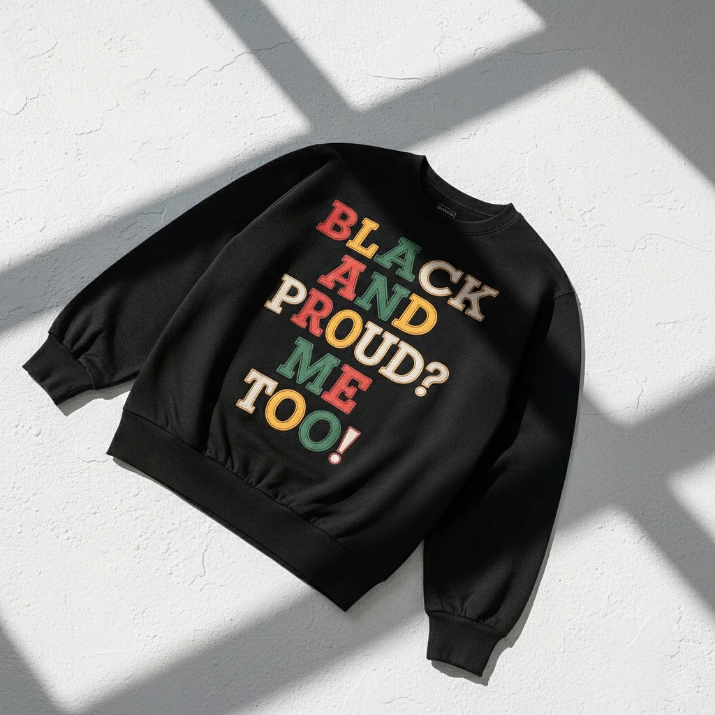 Black And Proud Sweatshirt