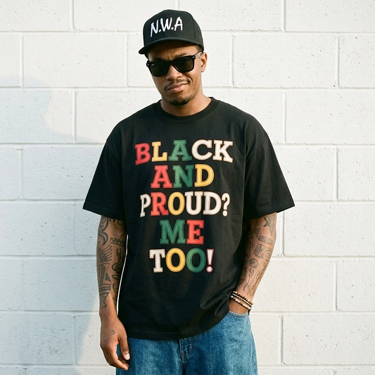 Black And Proud Tee