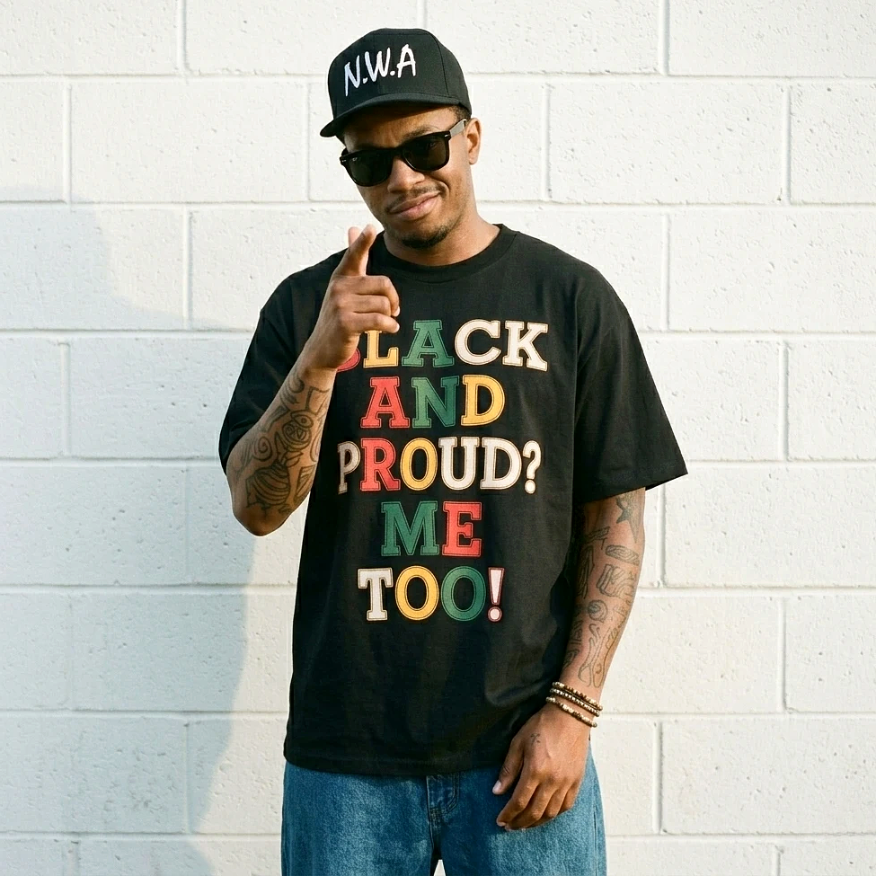 Black And Proud Tee