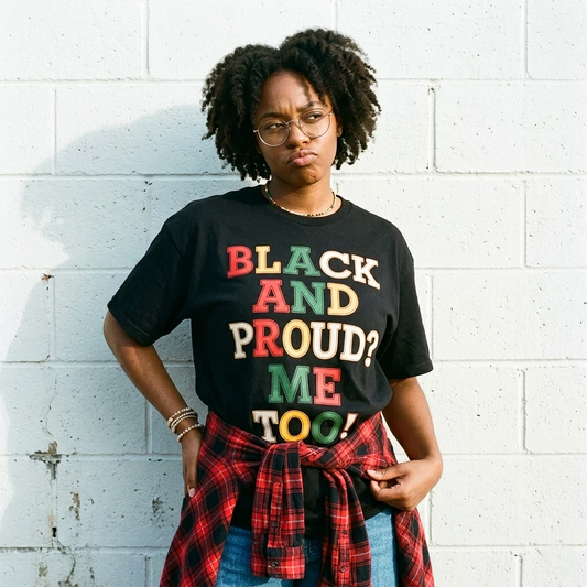 Black And Proud Tee