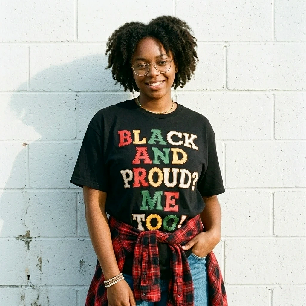 Black And Proud Tee