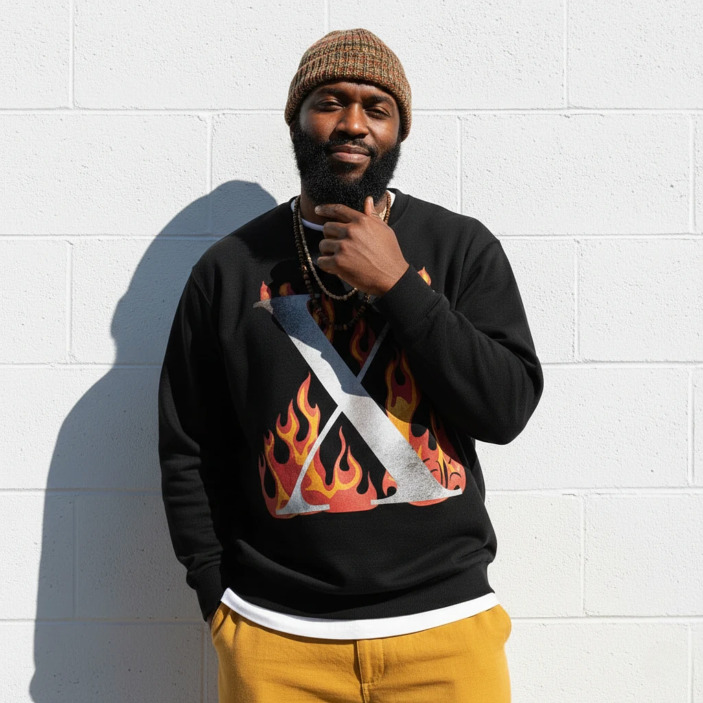 Blackrally X Flame Sweatshirt