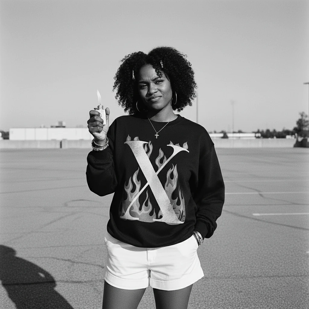 Blackrally X Flame Sweatshirt