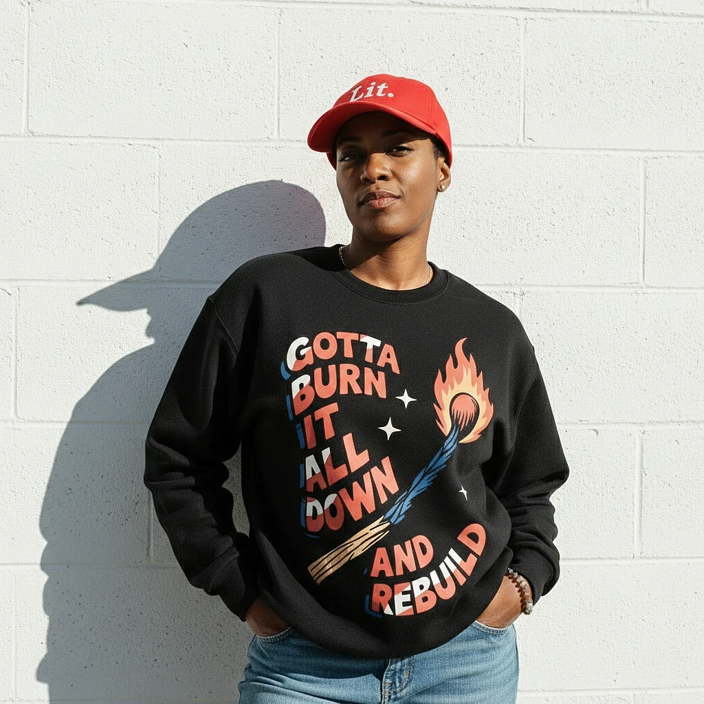 Burn It All Down Sweatshirt