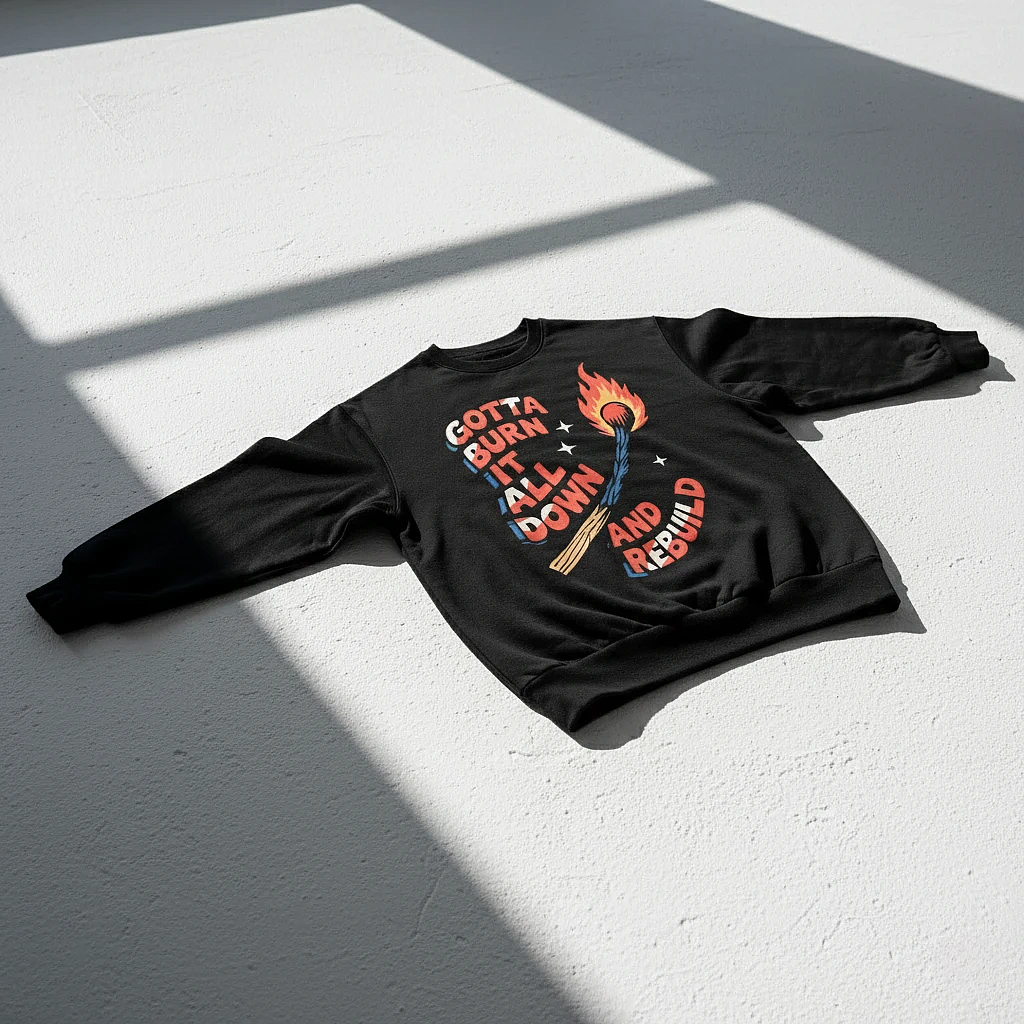 Burn It All Down Sweatshirt