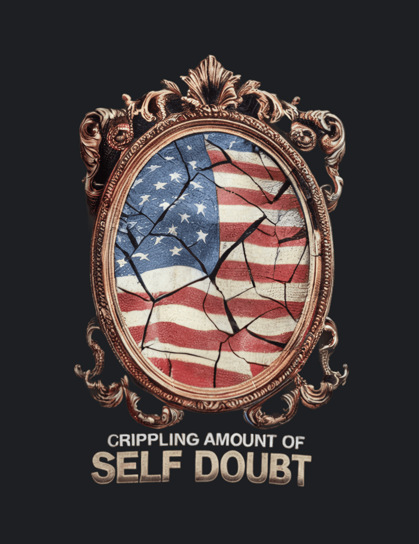 Crippling Amount Of Self Doubt Graphic Tee