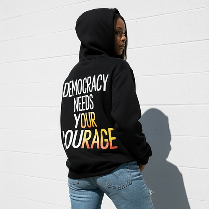 Democracy Needs Rage Hoodie