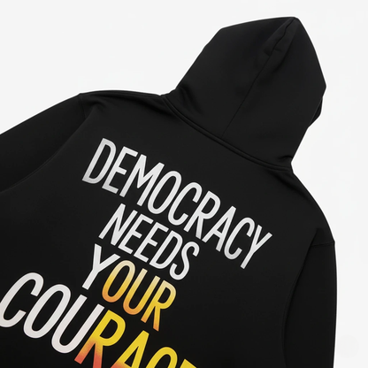 Democracy Needs Rage Hoodie