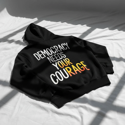 Democracy Needs Rage Hoodie